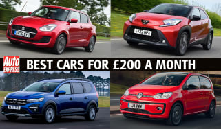 Best cars for £200 a month - header image