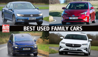 Best used family cars 2024 - header image